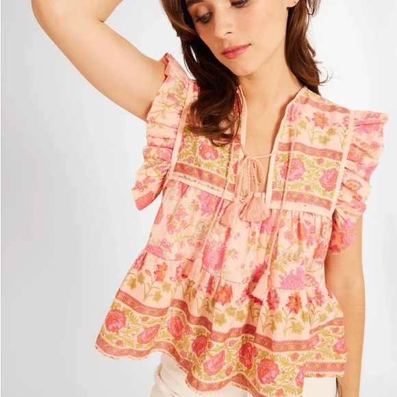 Mille Chelsea Top in Desert bloom - Picture 2 of 2